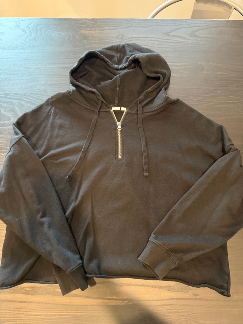 GAP Black Half-Zip Hoodie